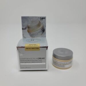 IT Cosmetics Confidence In A Cream Moisturizing Anti-Aging Super Cream 0.5oz New